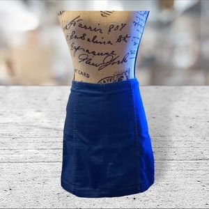 Free people denim skirt size 10